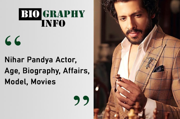 Nihar Pandya Actor Image