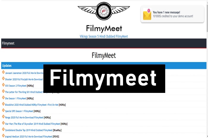 Filmymeet Website