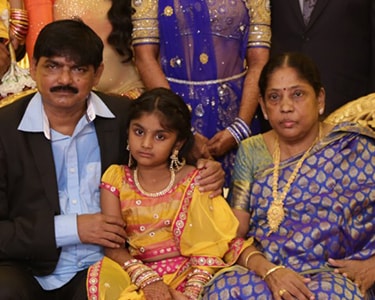 Vijayalakshmi mother and father