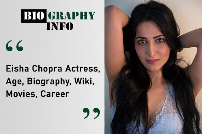 Eisha Chopra