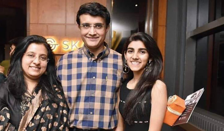 Sana Ganguly Mother and Father