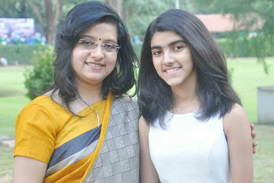Sana Ganguly With His Mother