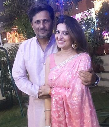 Smita Bansal With Her Husband