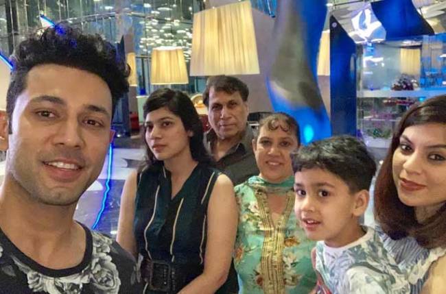 Sahil Anand With Her Family