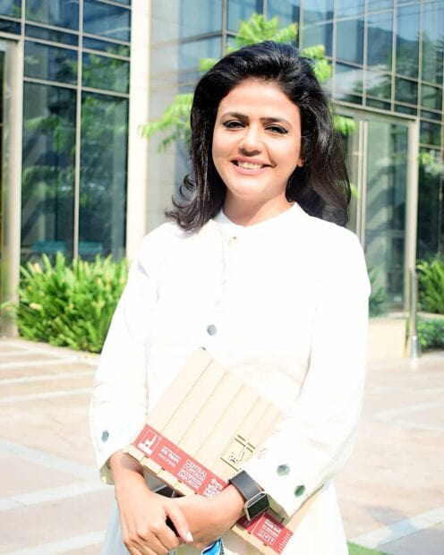 Sweta Singhs Aaj tak Anchor