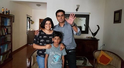 prashanth sambargi with her wife